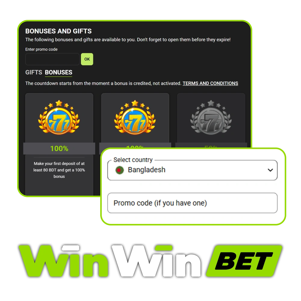 Get more prizes with Winwin promo codes.