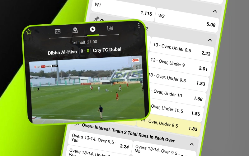 Watch high-quality live match broadcasts through the updated Winwin App.